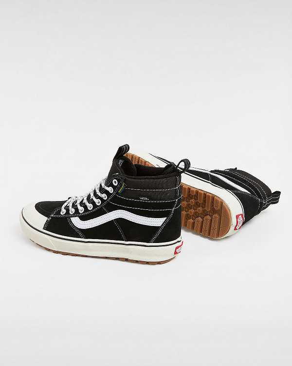 Black Vans MTE Sk8-Hi Men Waterproof Shoes | VN1243987