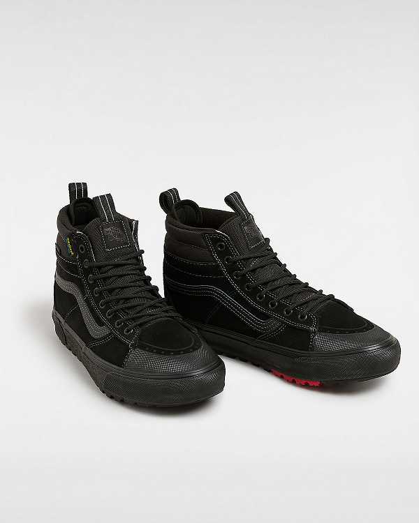 Black Vans MTE Sk8-Hi Men Waterproof Shoes | VN0945832