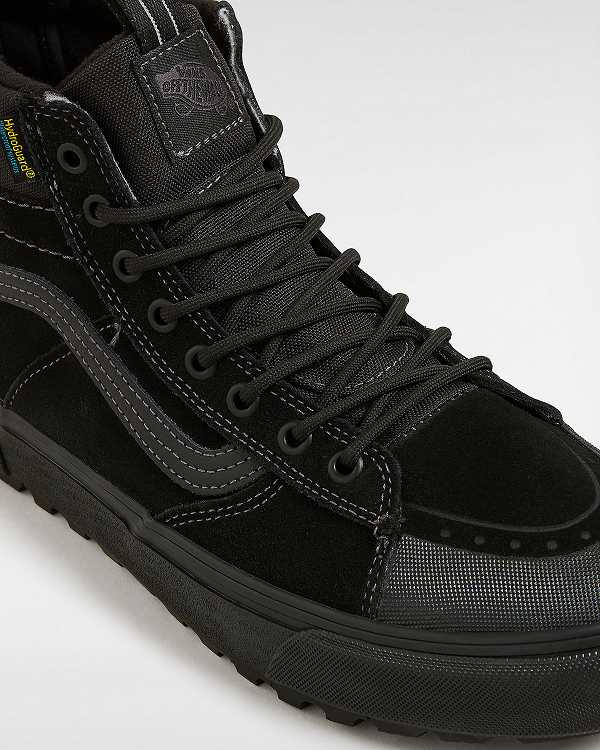 Black Vans MTE Sk8-Hi Men Waterproof Shoes | VN0945832