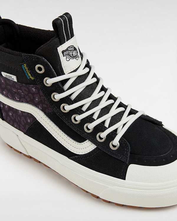 Black Vans MTE Sk8-Hi Women Waterproof Shoes | VN6475081