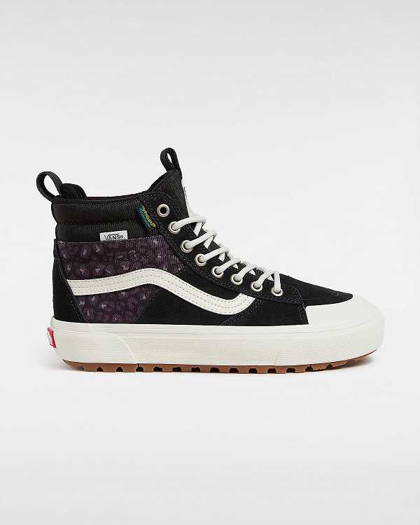 Black Vans MTE Sk8-Hi Women Waterproof Shoes | VN6475081