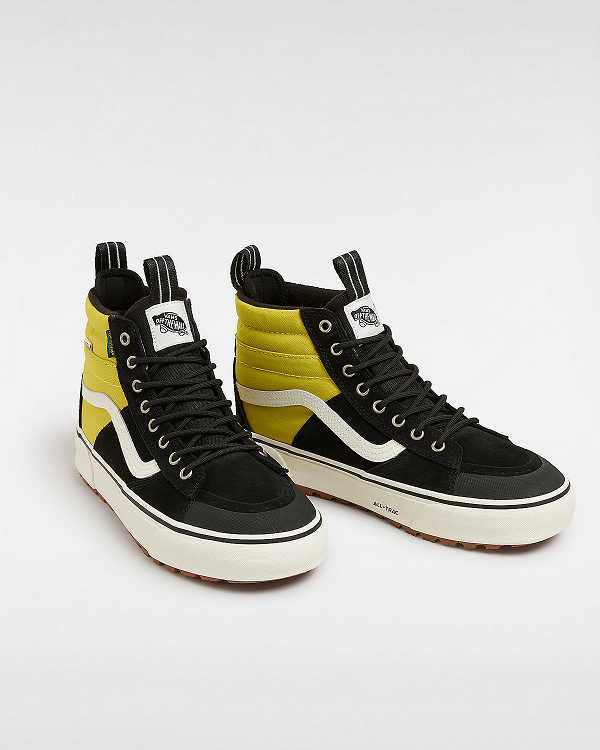 Black Vans MTE Sk8-Hi Women Waterproof Shoes | VN9604371