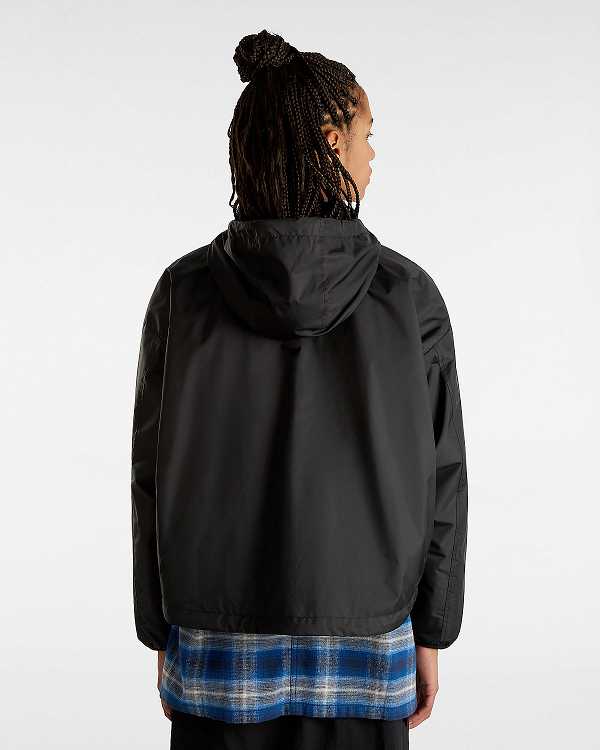 Black Vans MTE Theo Women Windbreaker | VN7621495