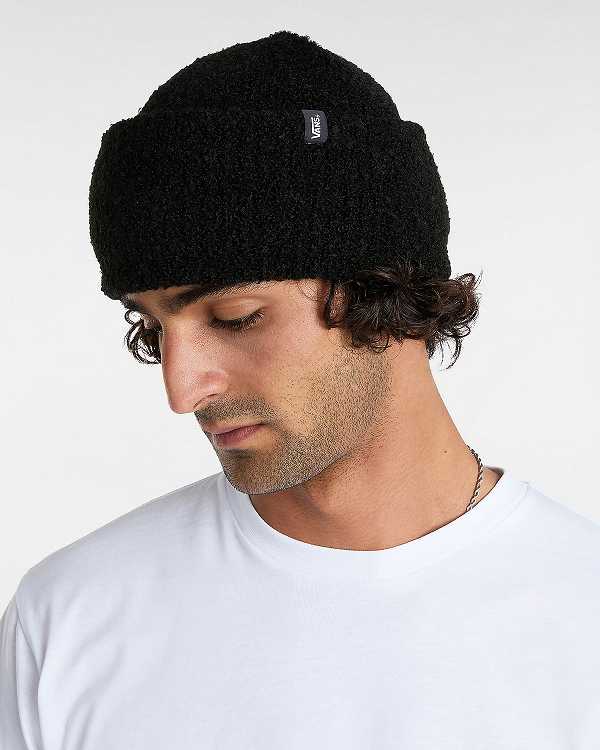 Black Vans Newton Unisex Beanie | VN6750439