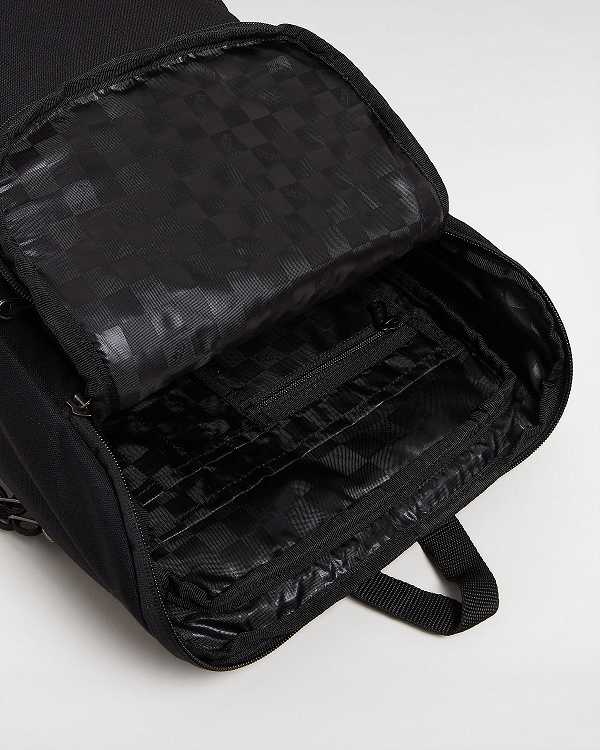 Black Vans Obstacle Unisex Backpacks | VN0923475