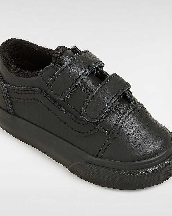 Black Vans Old Skool (1-4 Years) Kids' Sneakers | VN9850746