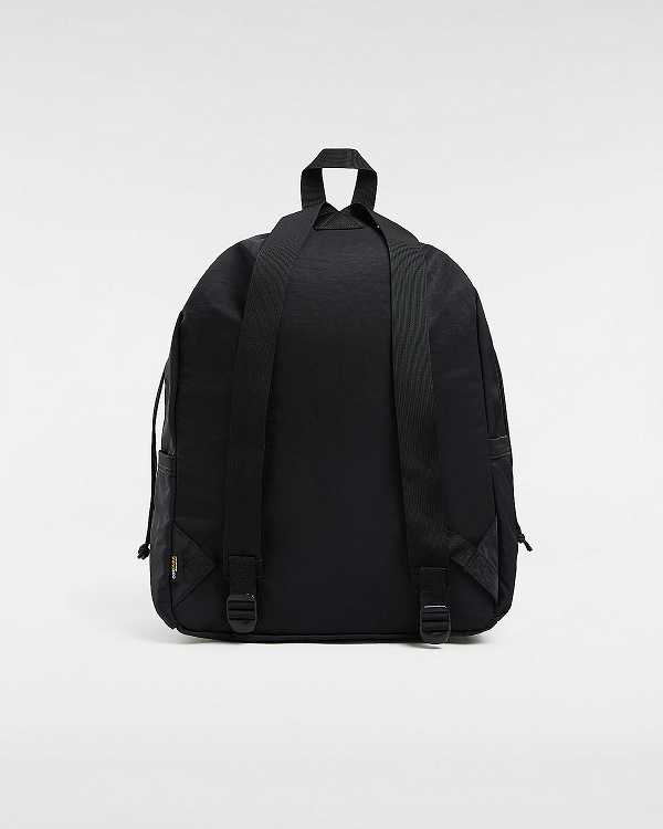 Black Vans Old Skool Cinch Unisex Backpacks | VN7042893