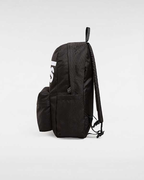 Black Vans Old Skool Drop V Unisex Backpacks | VN8253694