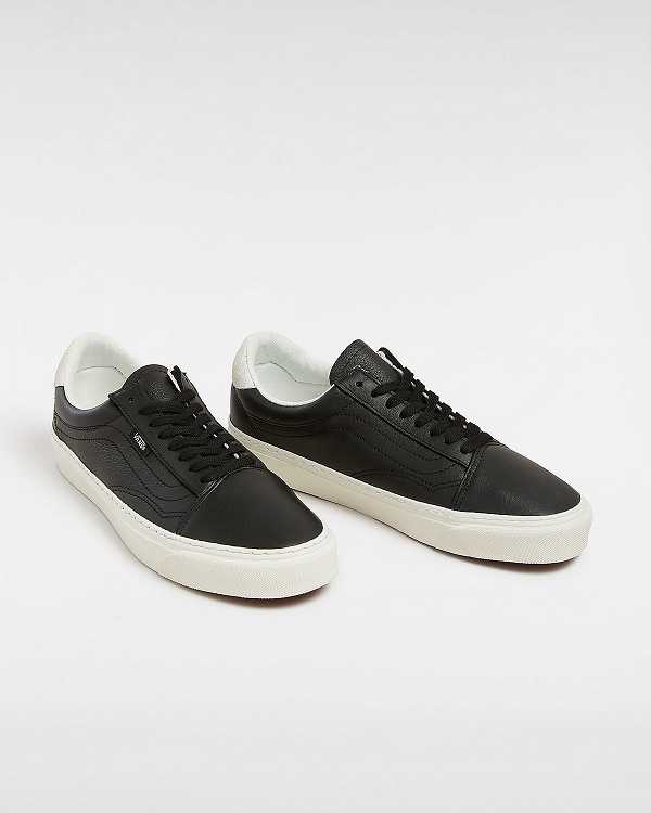 Black Vans Old Skool Lux Men Sneakers | VN3172589