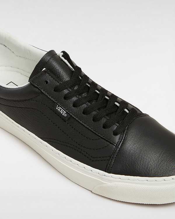 Black Vans Old Skool Lux Men Sneakers | VN3172589