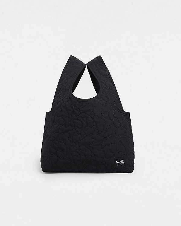 Black Vans Pergs ABD Shopper bag Unisex Shoulder Bag | VN7802615