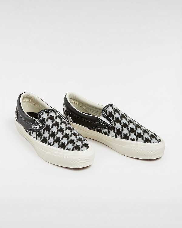 Black Vans Premium 98 Women Slip On Shoes | VN9254736