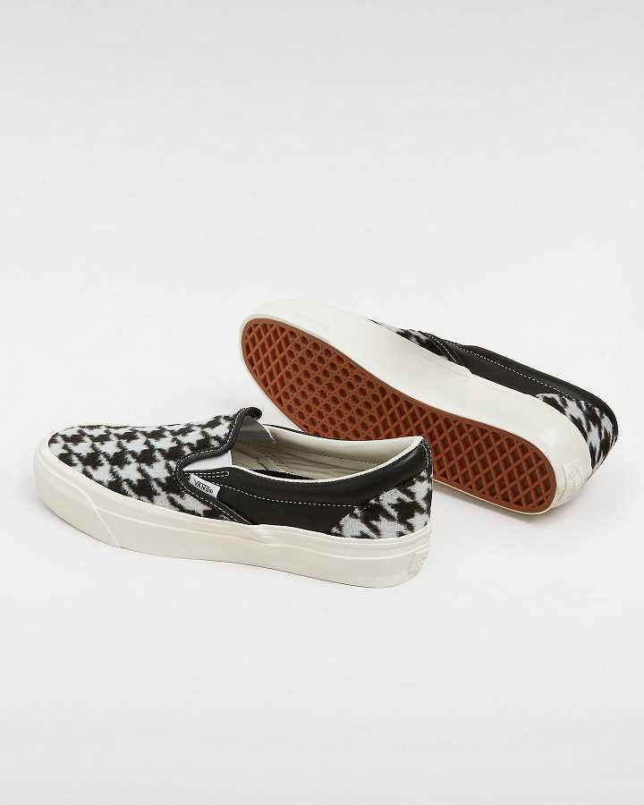 Black Vans Premium 98 Women Slip On Shoes | VN9254736