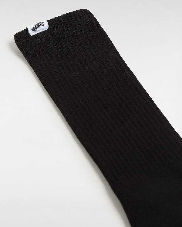 Black Vans Premium Crew (1 Pair) Unisex Socks | VN7605894