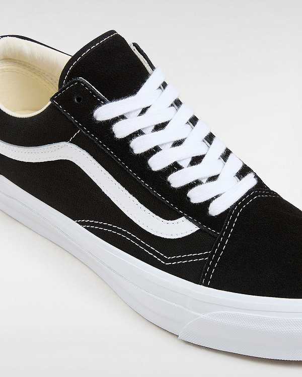 Black Vans Premium Old Skool 36 Men Skate Shoes | VN3106478