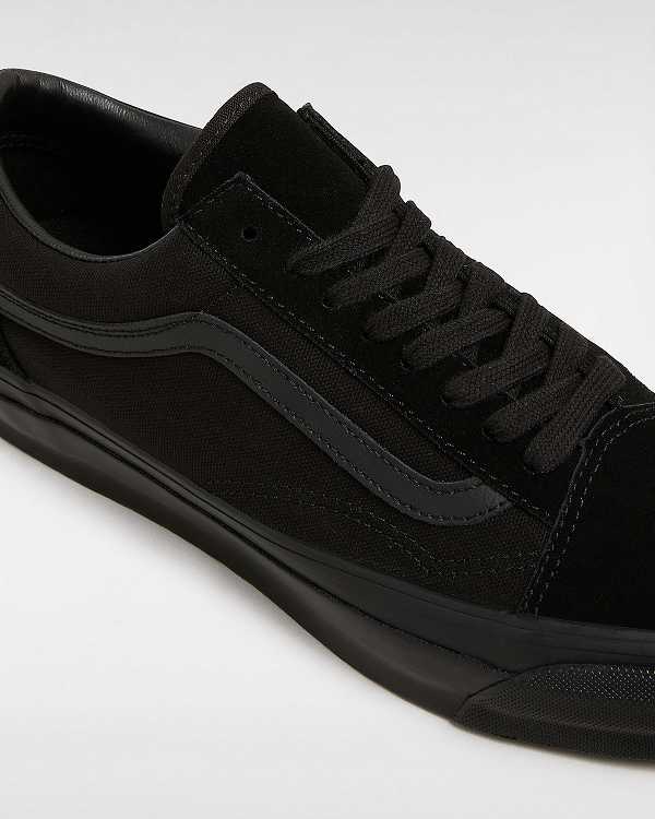 Black Vans Premium Old Skool Men Skate Shoes | VN3785620