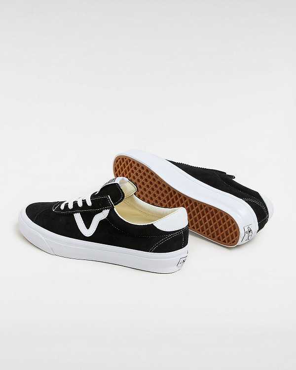 Black Vans Premium Sport 73 Women Sneakers | VN1657830