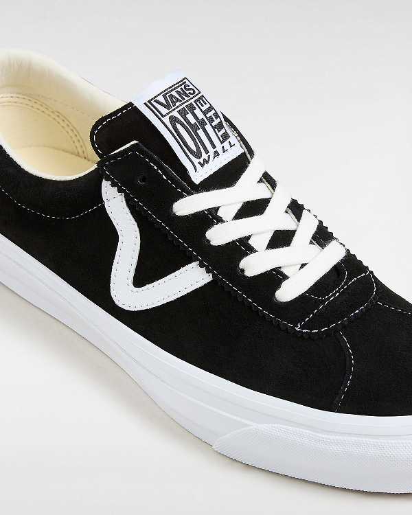 Black Vans Premium Sport 73 Women Sneakers | VN1657830