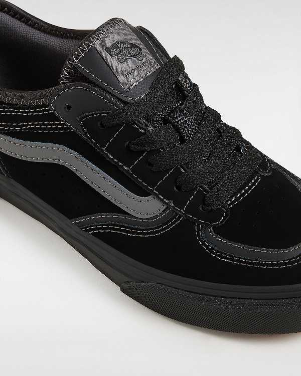 Black Vans Rowley Classic (8-14 Years) Kids' Sneakers | VN7356481