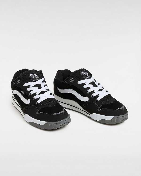 Black Vans Rowley XLT Men Skate Shoes | VN9413826