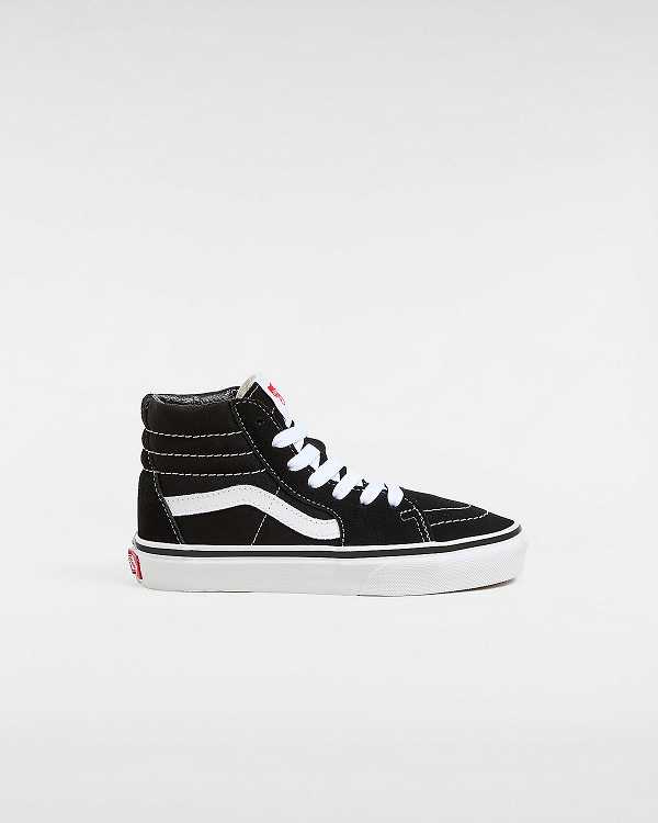 Black Vans Sk8-Hi (4-8 years) Kids\' Sneakers | VN0547329