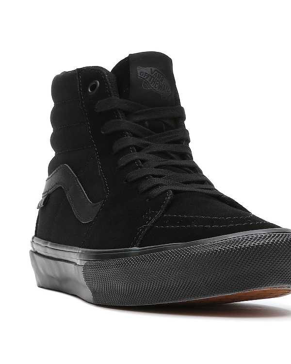 Black Vans Sk8-Hi Women Skate Shoes | VN0475691