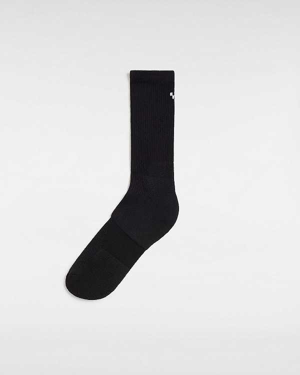 Black Vans Skate Standard Crew (1 Pair) Unisex Socks | VN2874105