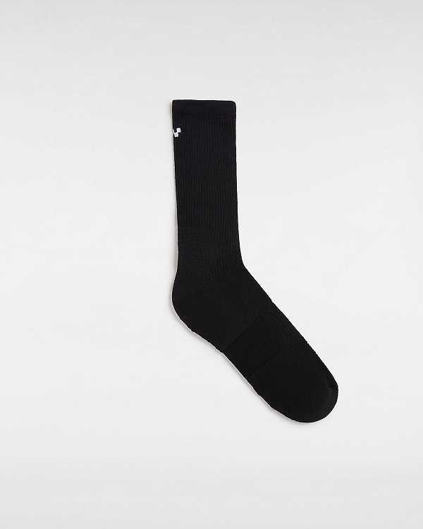 Black Vans Skate Standard Crew (1 Pair) Unisex Socks | VN2874105