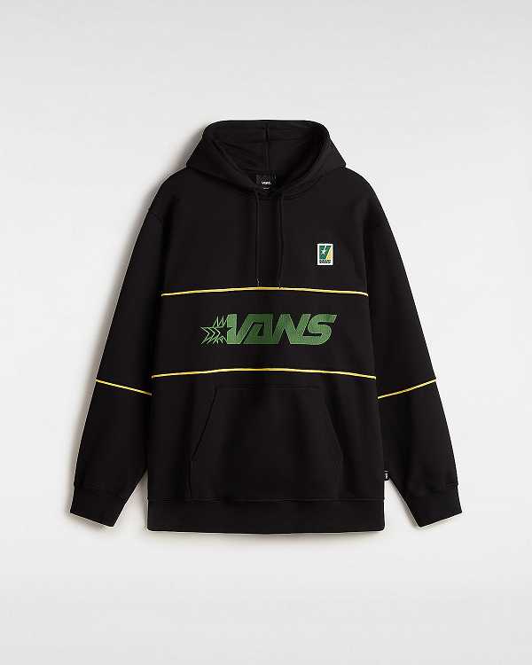 Black Vans Star V Men Hoodie | VN3560721