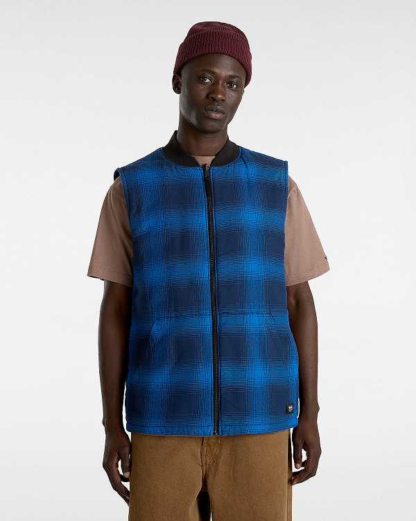 Black Vans Talbot Reversible Men Vest | VN3824961