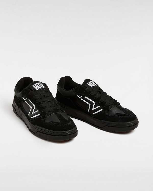 Black Vans Upland Men Sneakers | VN5203196