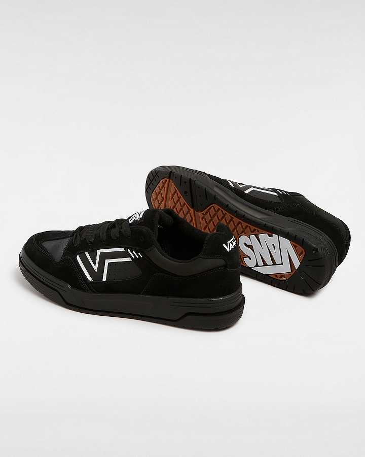 Black Vans Upland Men Sneakers | VN5203196