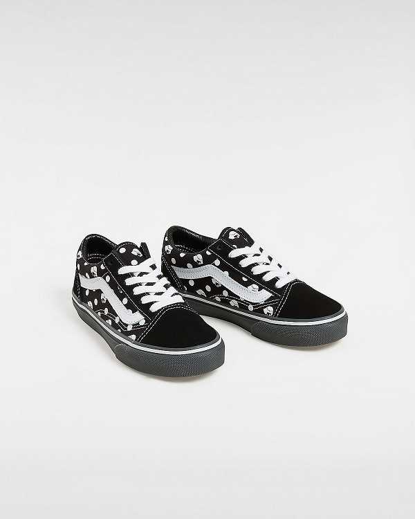 Black Vans Vans X Papergirl Old Skool (4-8 Years) Kids' Sneakers | VN0587962