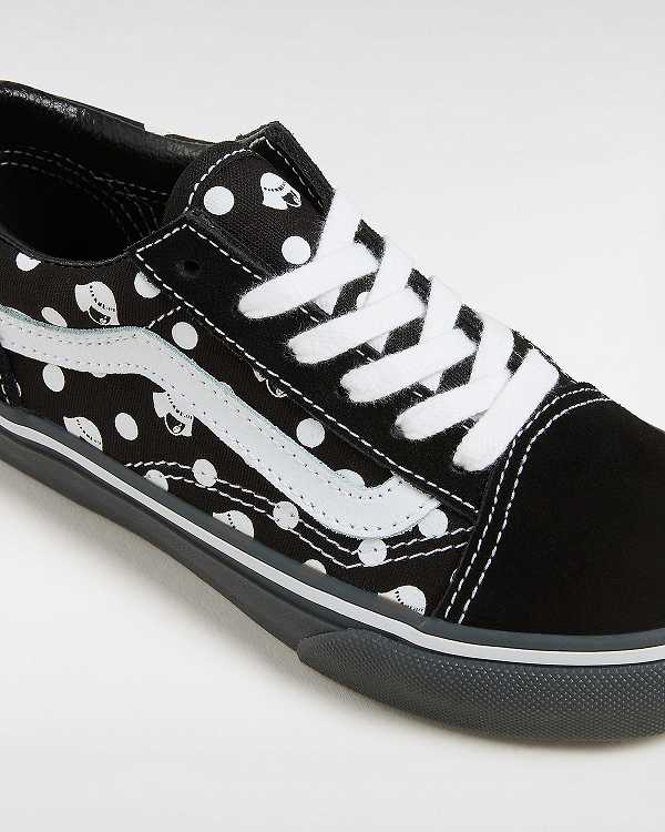 Black Vans Vans X Papergirl Old Skool (4-8 Years) Kids' Sneakers | VN0587962