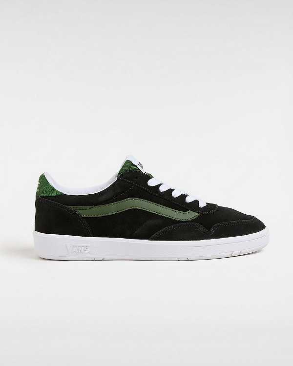 Black / Green Vans Cruze Too ComfyCush Men Sneakers | VN0386527