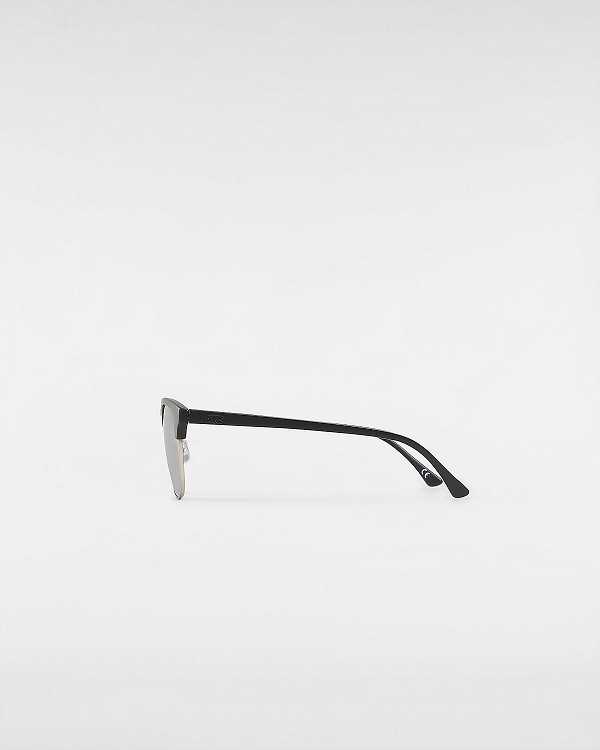 Black / Grey Vans Dunville Unisex Sunglasses | VN9725180