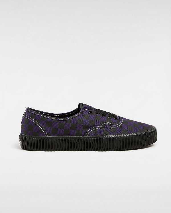 Black / White Vans Authentic Creeper Men Sneakers | VN9154708