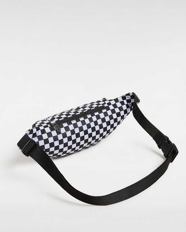 Black / White Vans Mini Ward Unisex Crossbody Bag | VN7603214