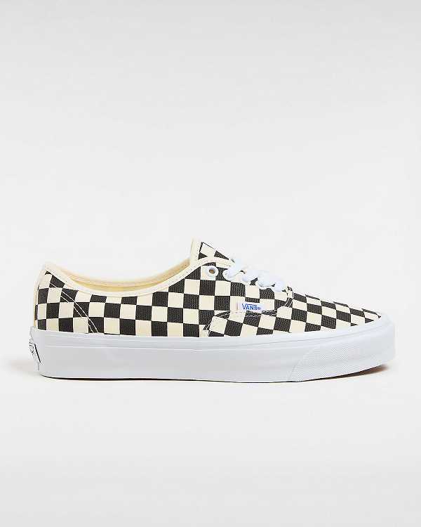 Black / White Vans Premium Authentic 44 Women Sneakers | VN5738012