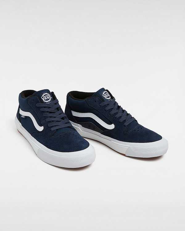 Blue Vans BMX Style 114 Men Sneakers | VN5297041