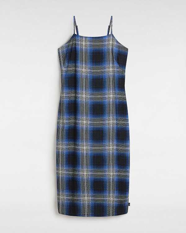 Blue Vans Camden Slip Women Dress | VN5416387