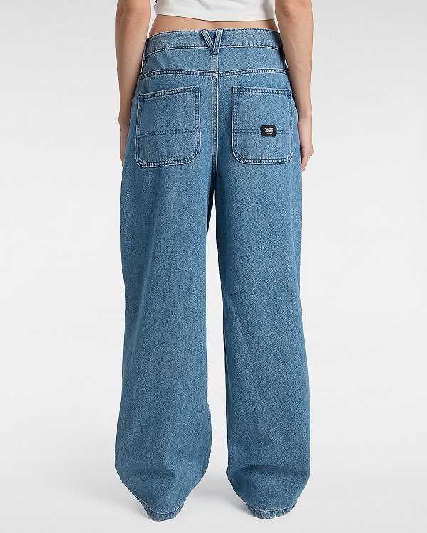 Blue Vans Curbside Women Pants | VN1907684