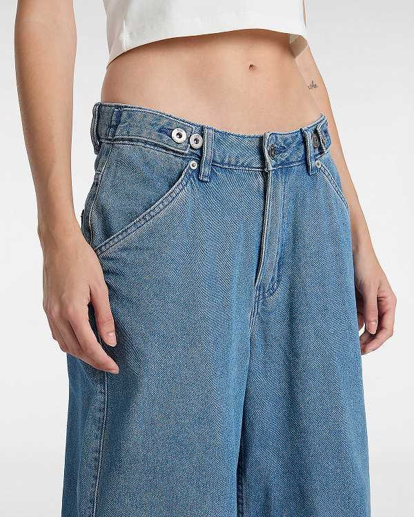 Blue Vans Curbside Women Pants | VN1907684