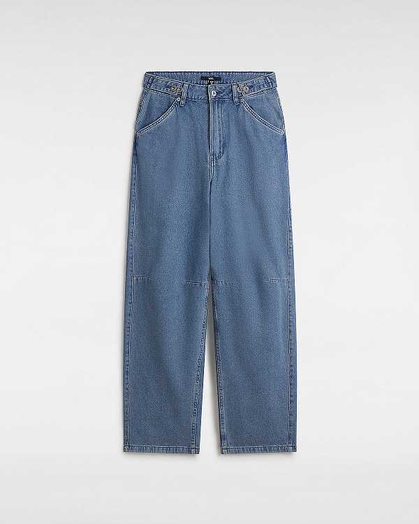 Blue Vans Curbside Women Pants | VN1907684