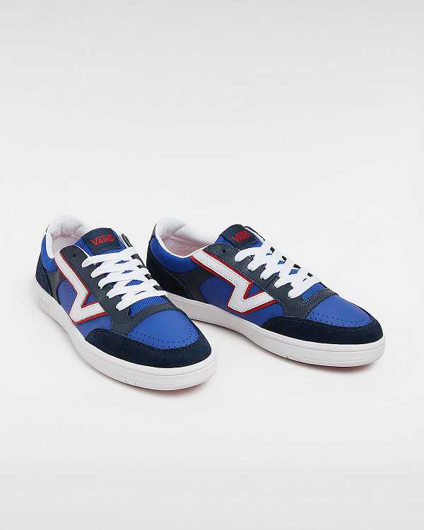 Blue Vans Lowland ComfyCush Men Tennis Shoes | VN4981375