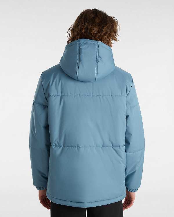 Blue Vans MTE Norris Men Puffer Jacket | VN6053271