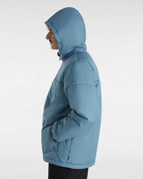 Blue Vans MTE Norris Men Puffer Jacket | VN6053271