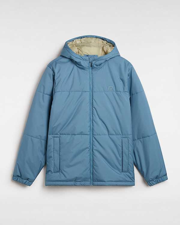 Blue Vans MTE Norris Men Puffer Jacket | VN6053271