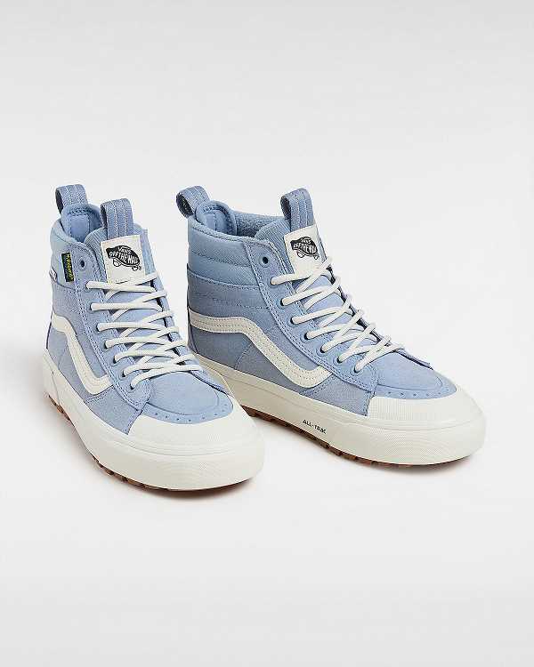 Blue Vans MTE Sk8-Hi Women Waterproof Shoes | VN2754608