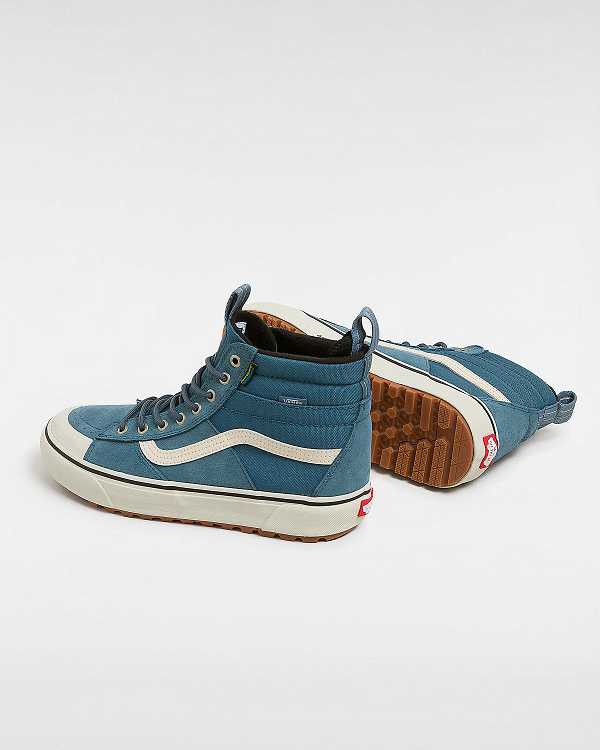 Blue Vans MTE Sk8-Hi Women Waterproof Shoes | VN8536941